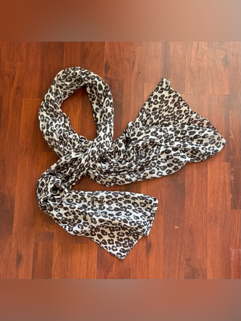 Classic Polished Timeless Animal Print Scarf